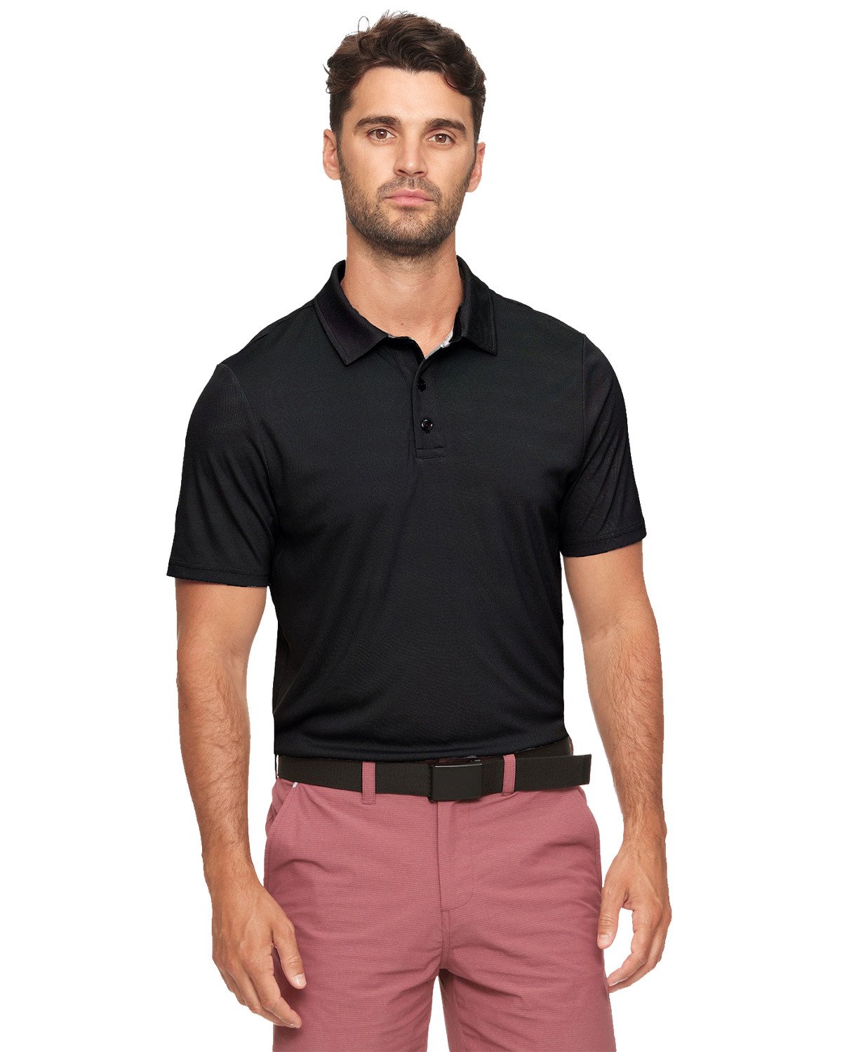 Flag & Anthem Men's SS Solid Performance Polo