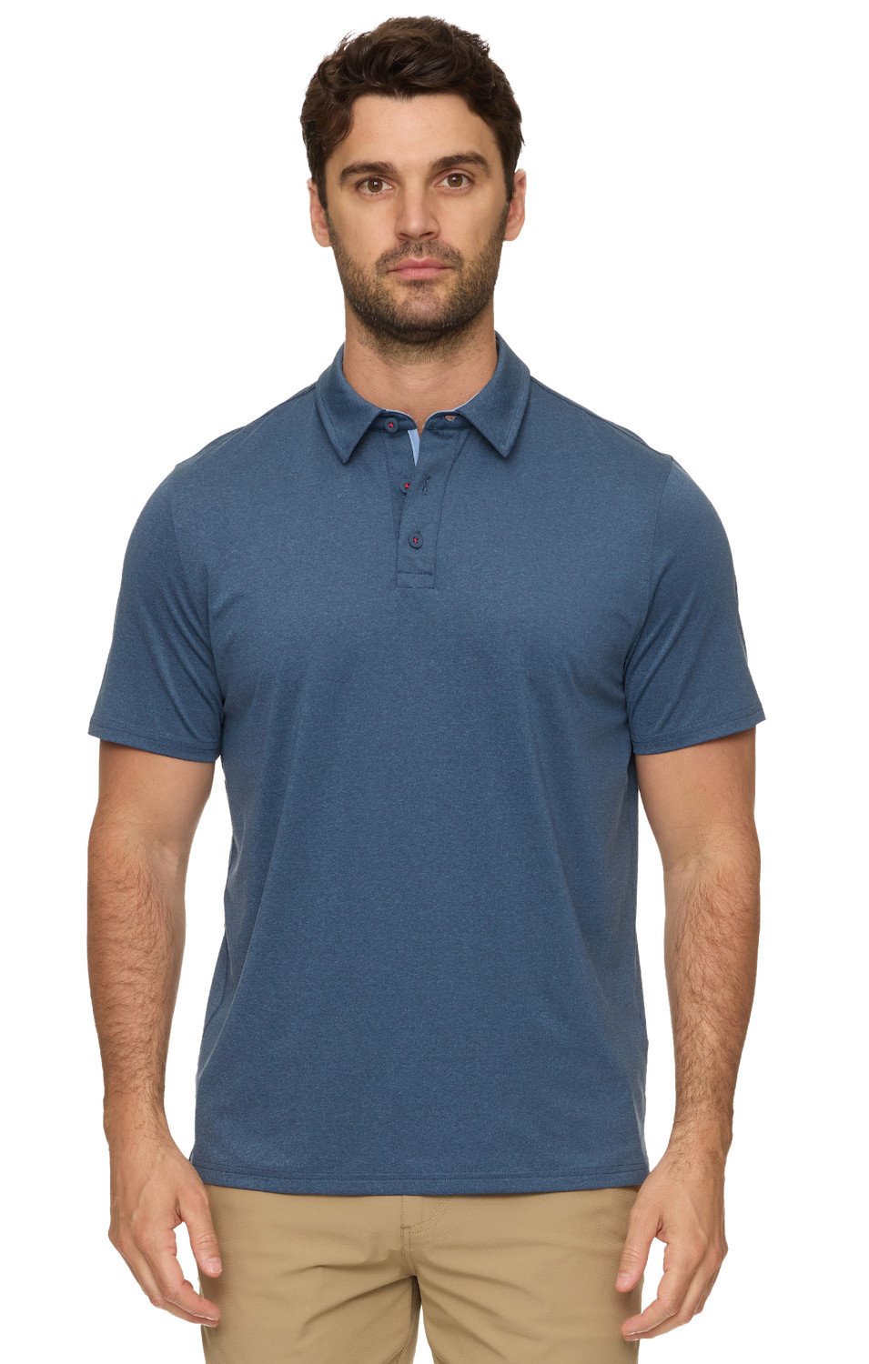 Flag & Anthem Men's SS Solid Performance Polo