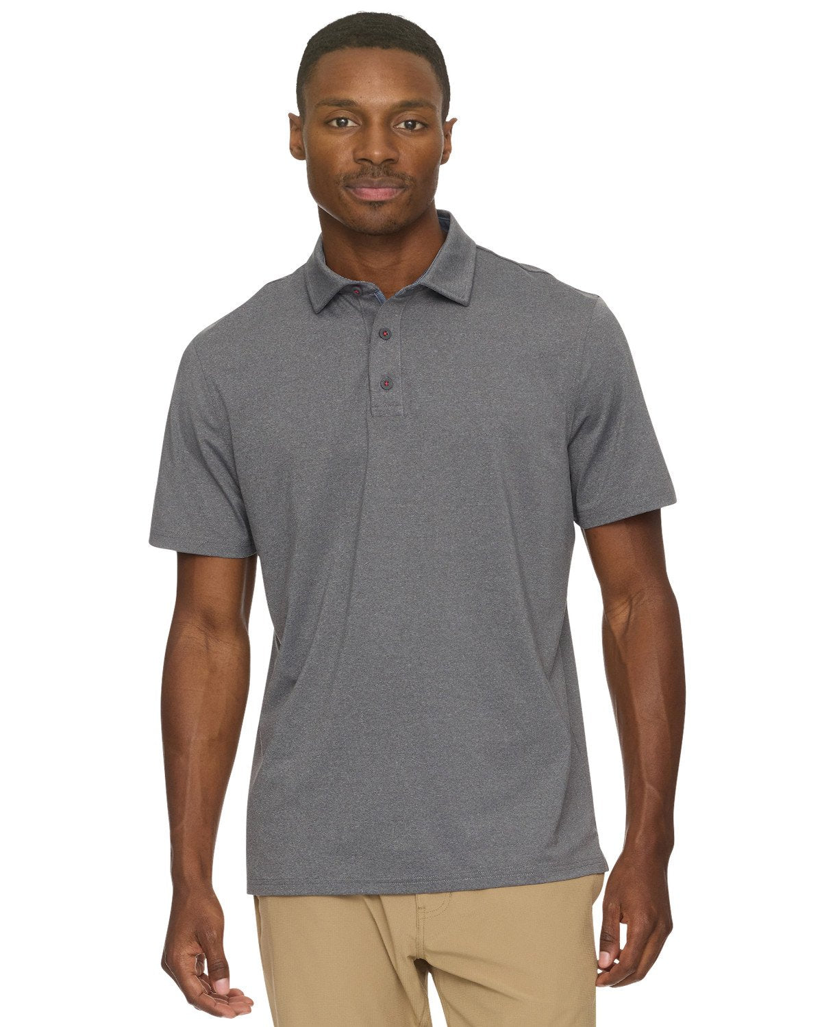 Flag & Anthem Men's SS Solid Performance Polo