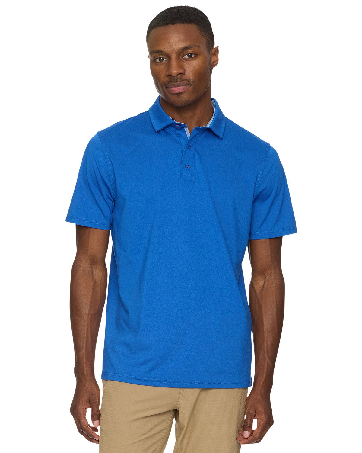 Flag & Anthem Men's SS Solid Performance Polo