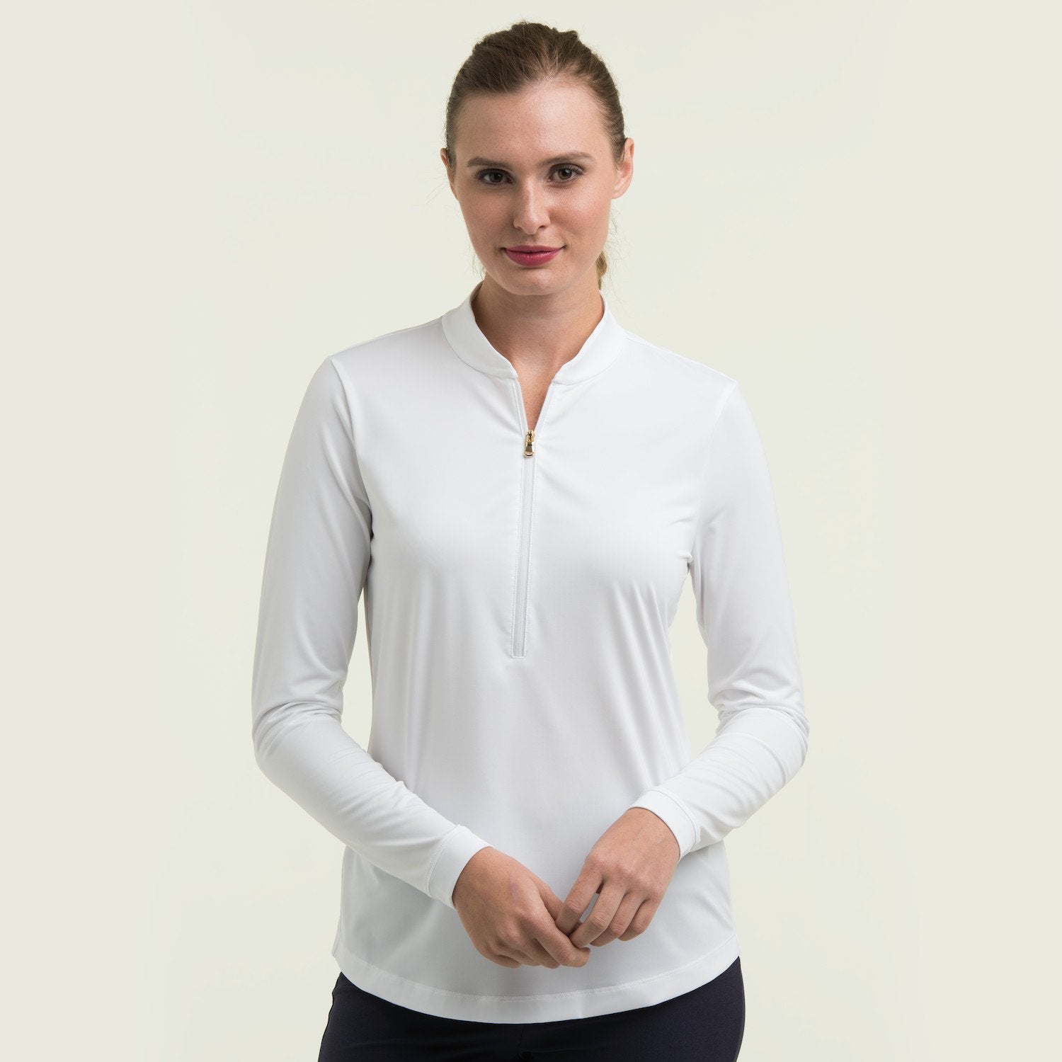 Fairway & Greene Women's Cat LS Zip
