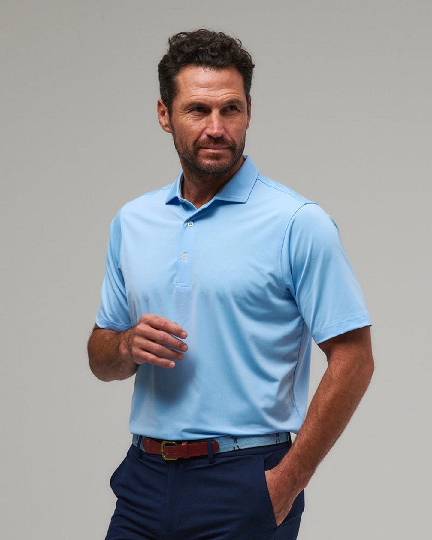 Fairway & Greene Men's Middleton Solid Polo