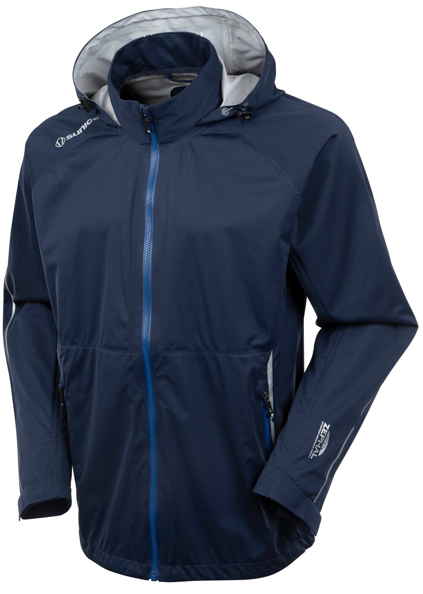 Sunice Men's Joe Zephal Hooded Rain Jacket