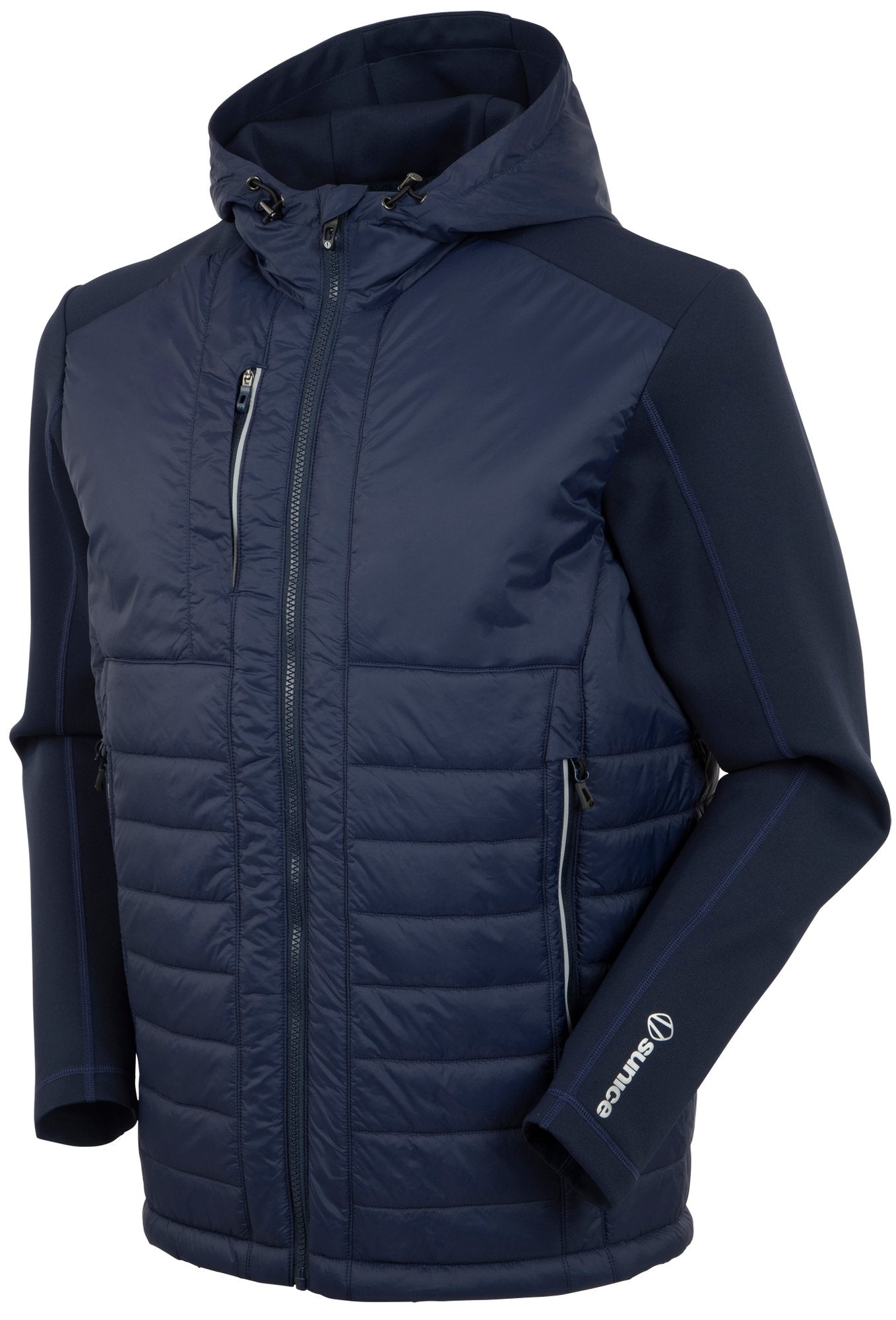Sunice Men's Hamilton Thermal Hybrid Hooded Jacket
