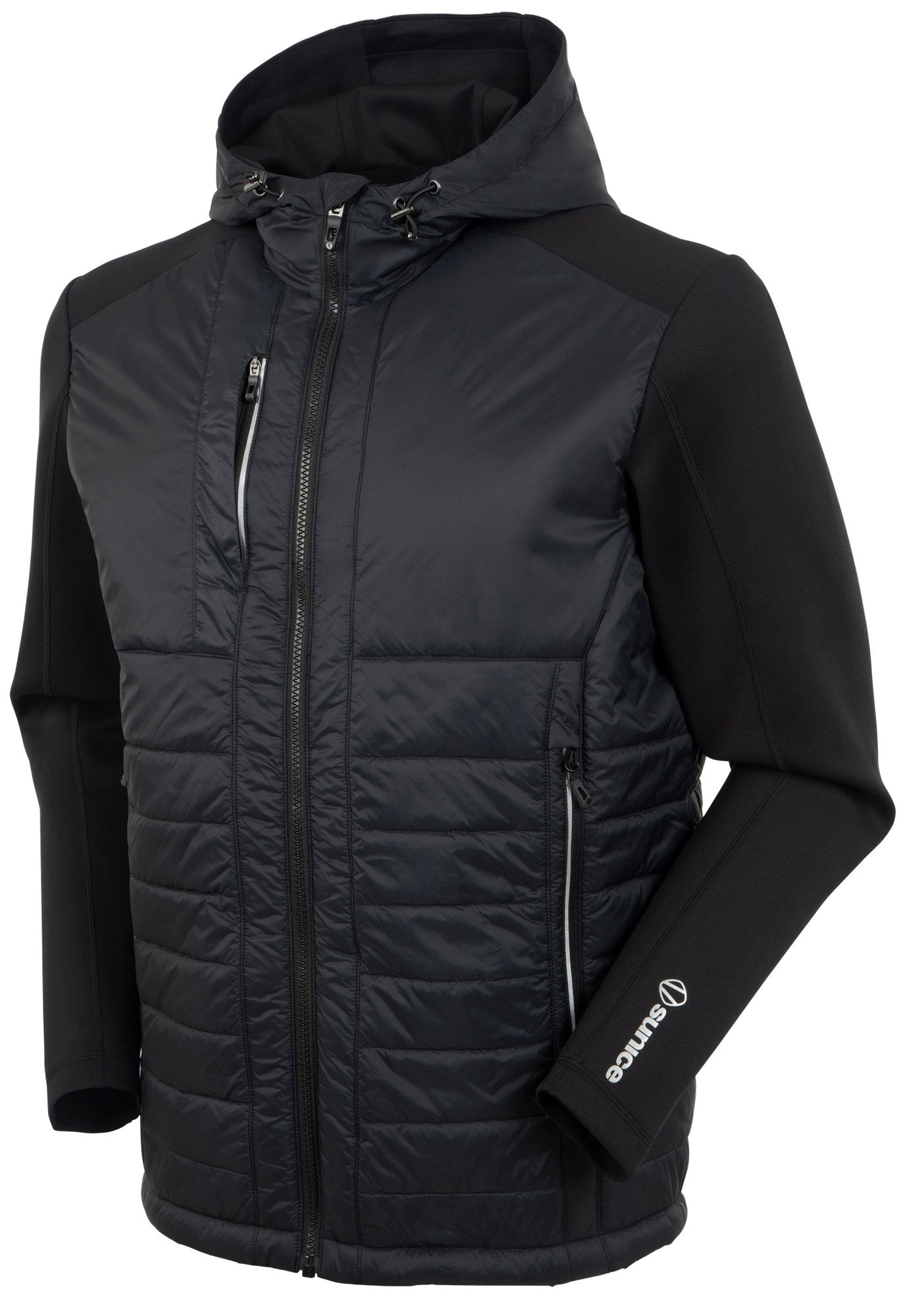 Sunice Men's Hamilton Thermal Hybrid Hooded Jacket