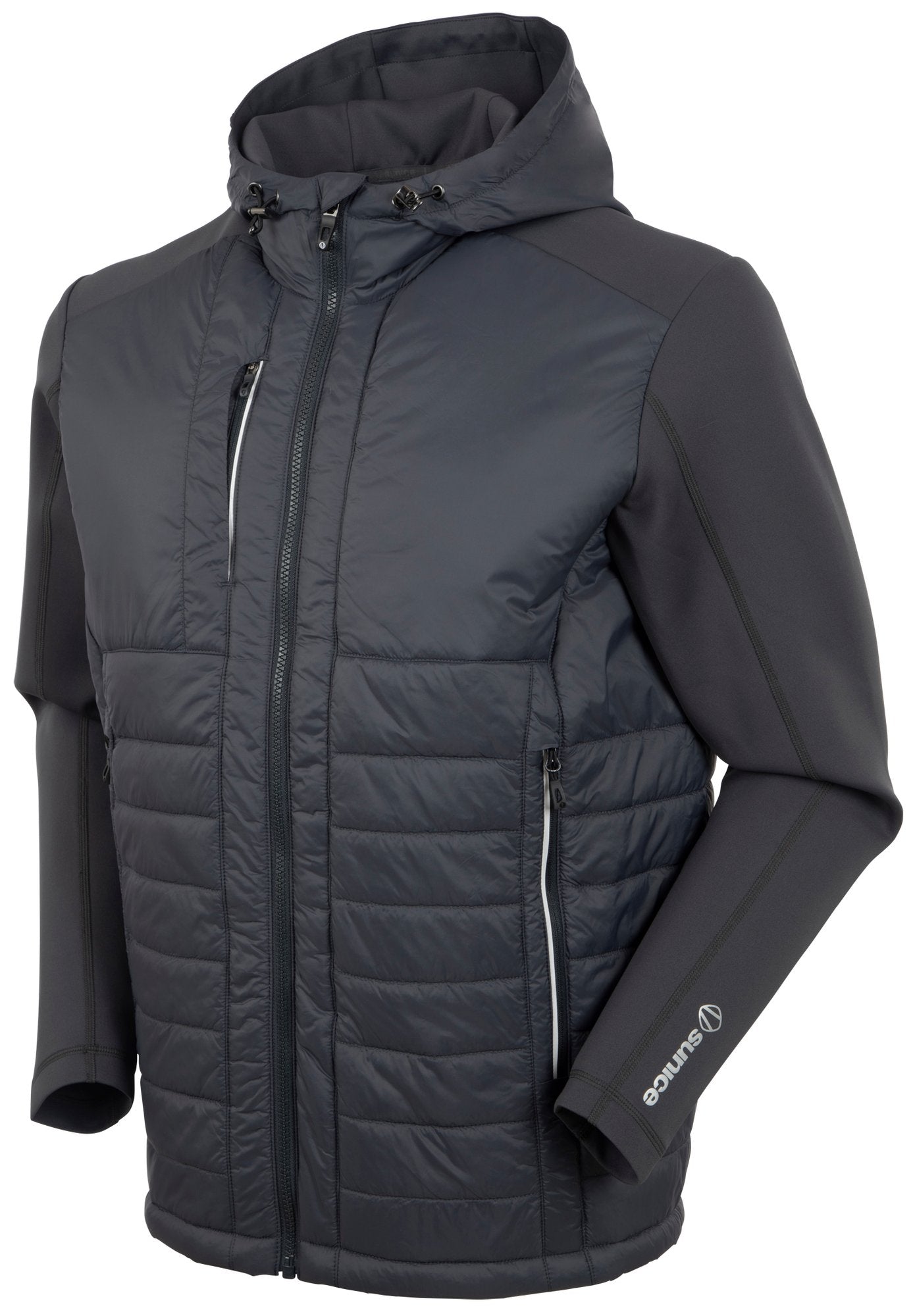 Sunice Men's Hamilton Thermal Hybrid Hooded Jacket