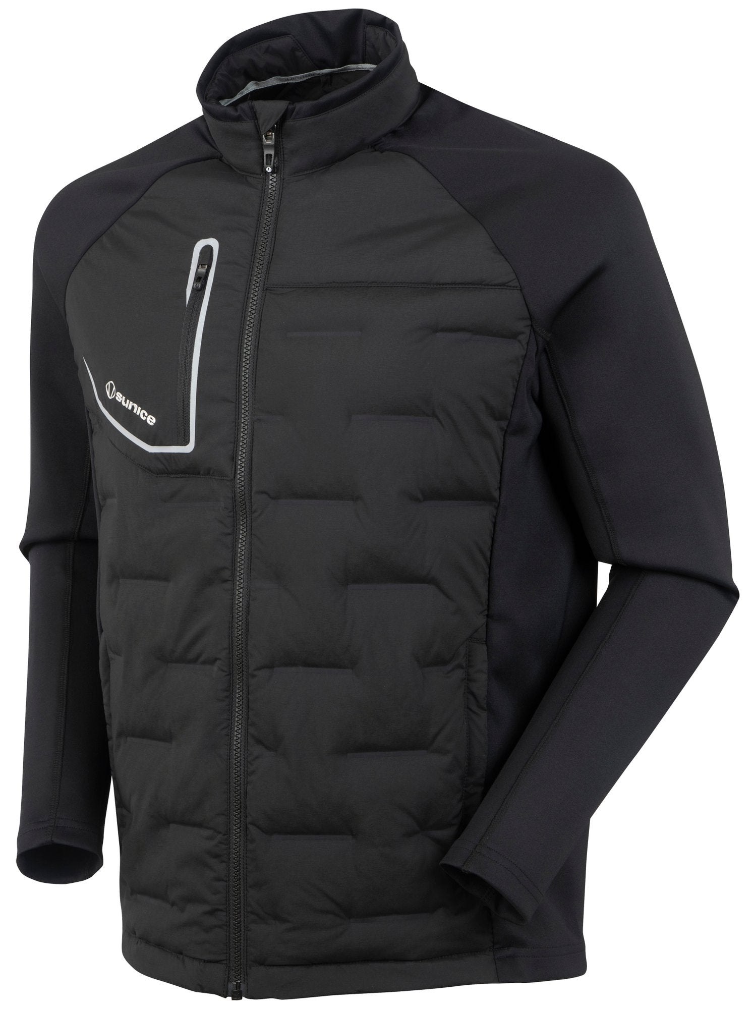 Sunice Men's Platinum Element Shield Thermal Hybrid Jacket