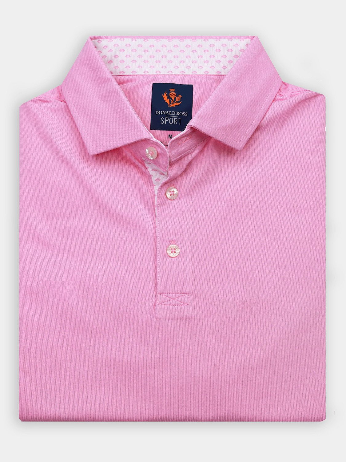 Donald Ross Eamon- Solid With Fancy Placket