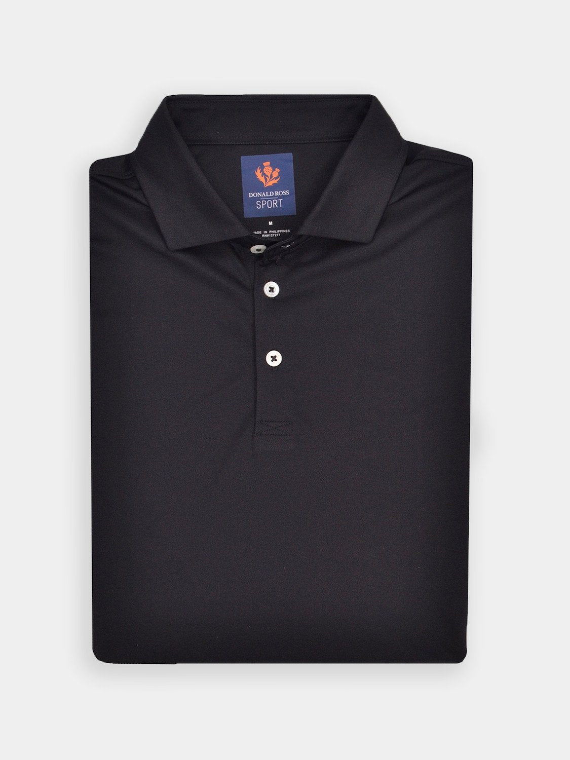 Donald Ross Don Solid Baby Pique Polo