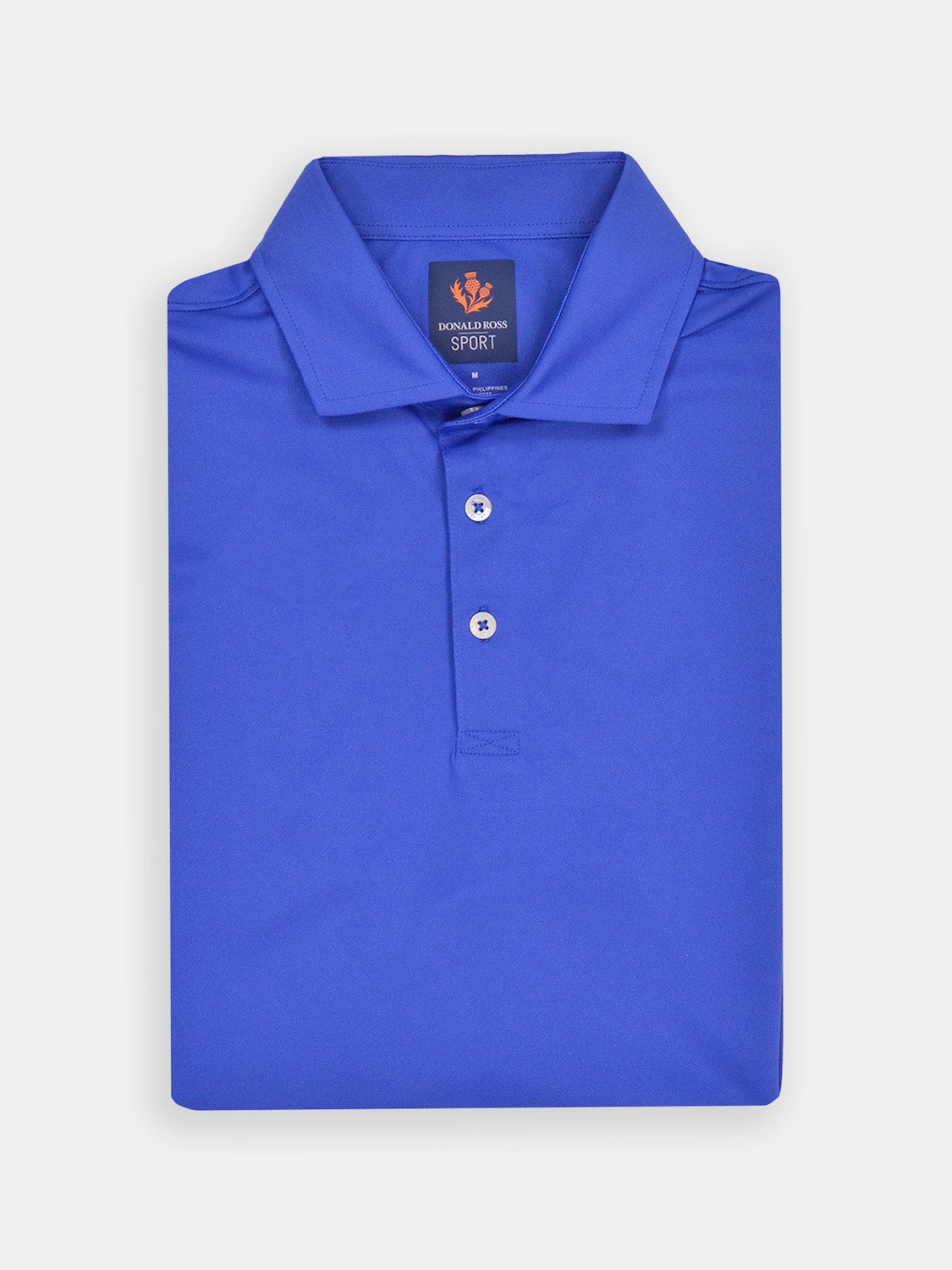 Donald Ross Don Solid Baby Pique Polo