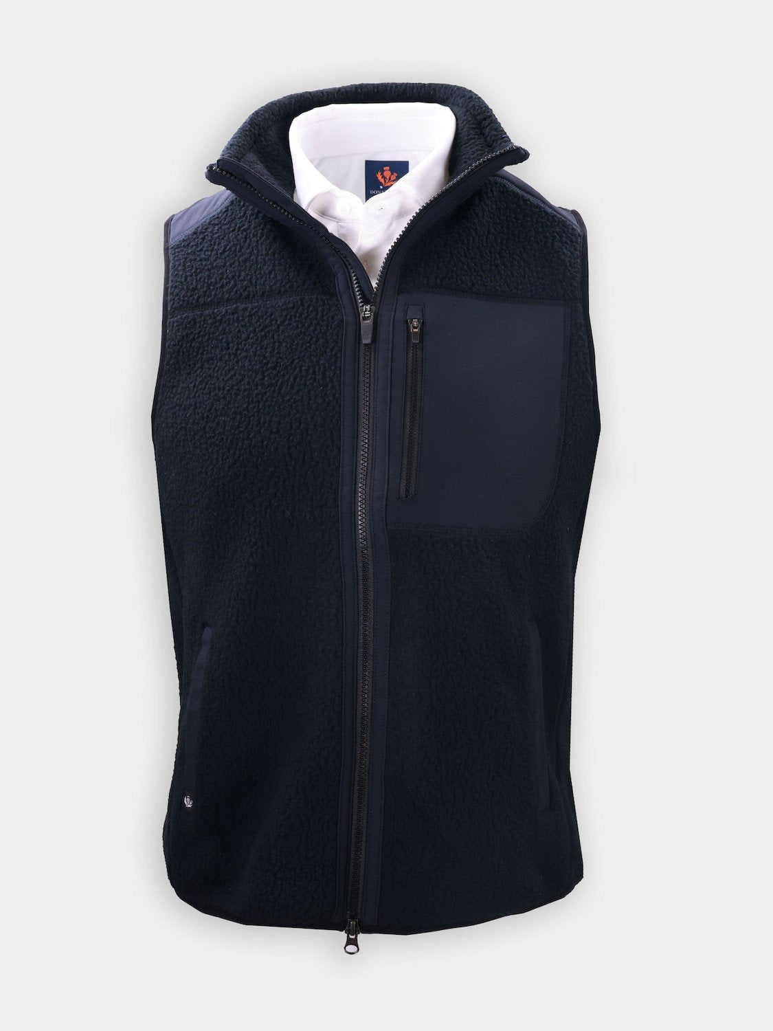 Donald Ross Jonas Full Zip Sherpa Vest