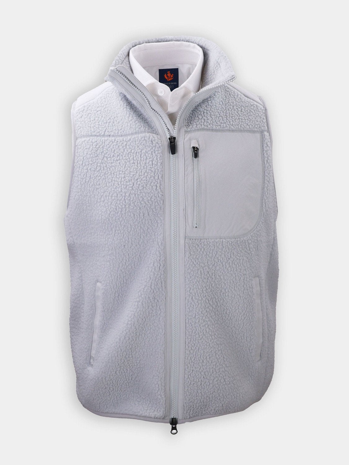 Donald Ross Jonas Full Zip Sherpa Vest