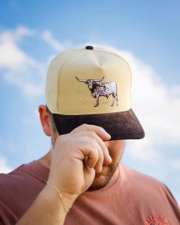 Waggle Steer Corduroy Brim Hat