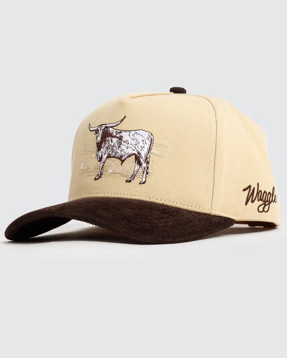 Waggle Steer Corduroy Brim Hat