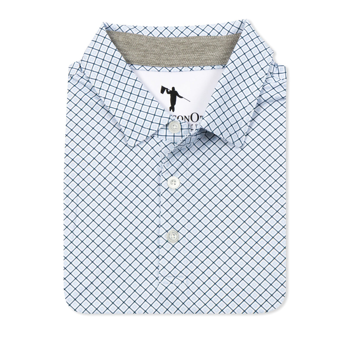 AndersonOrd Men's Stone Polo