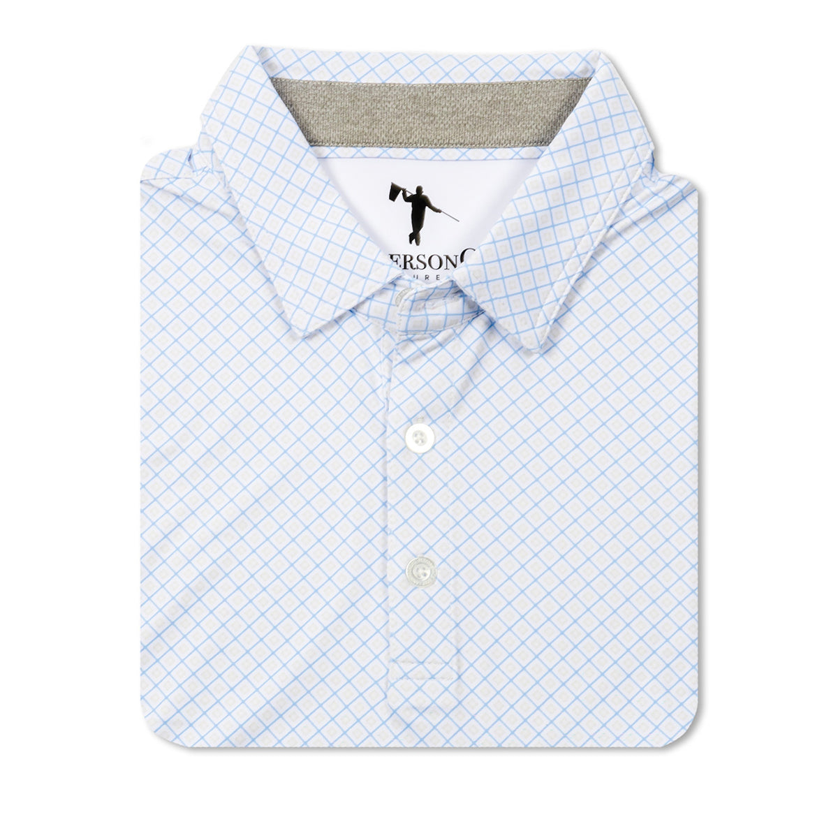 AndersonOrd Men's Stone Polo
