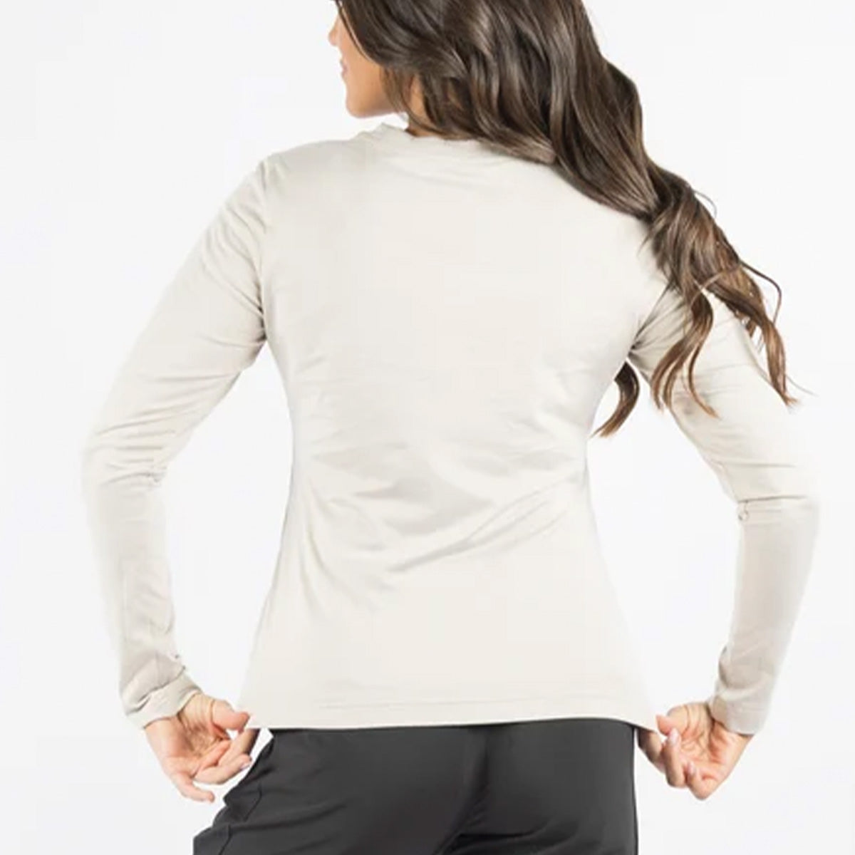 AndersonOrd Women's Long Sleeve Crewneck Butter T
