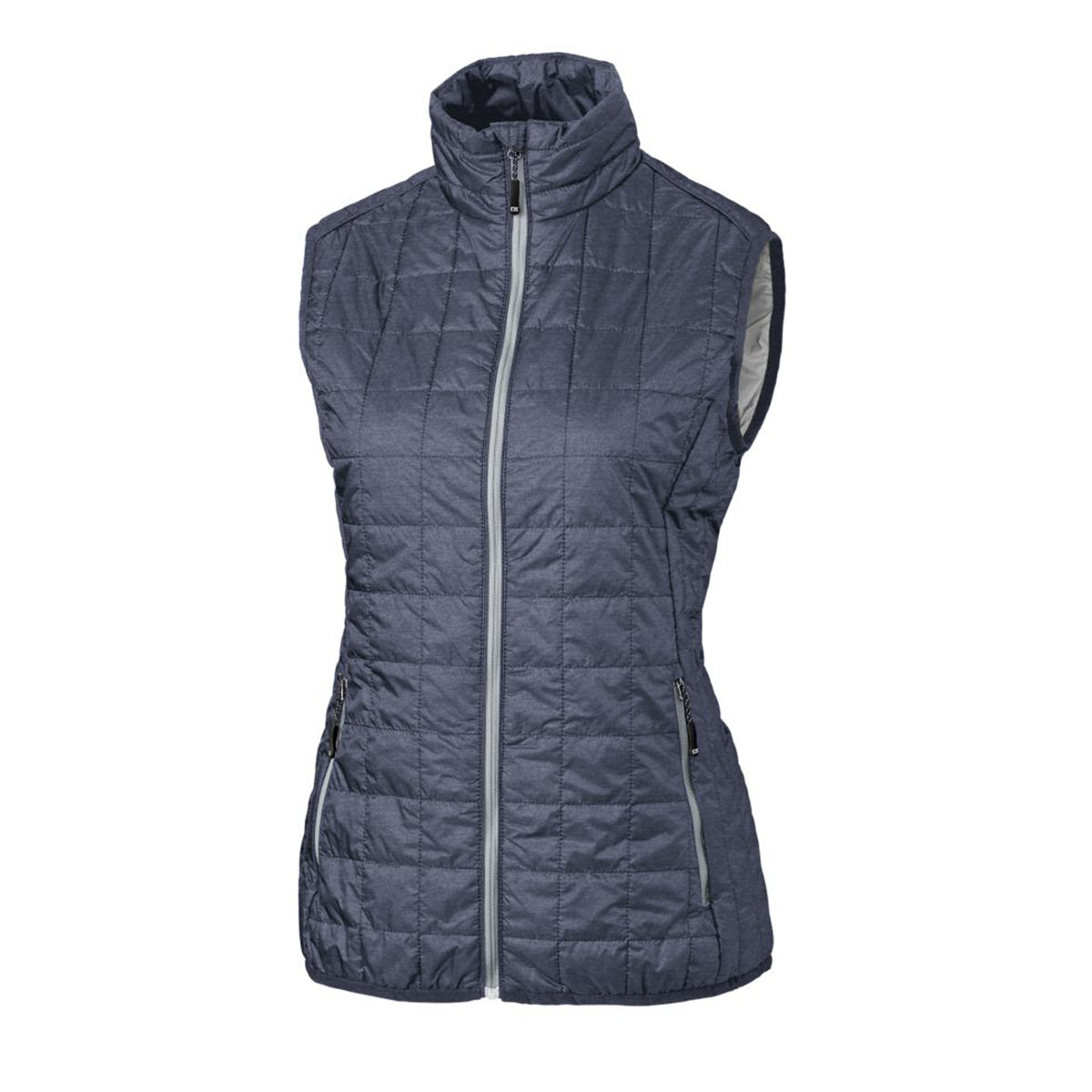 Cutter & Buck Women's Rainier Recycled Insulated Puffer Full Zip Vest