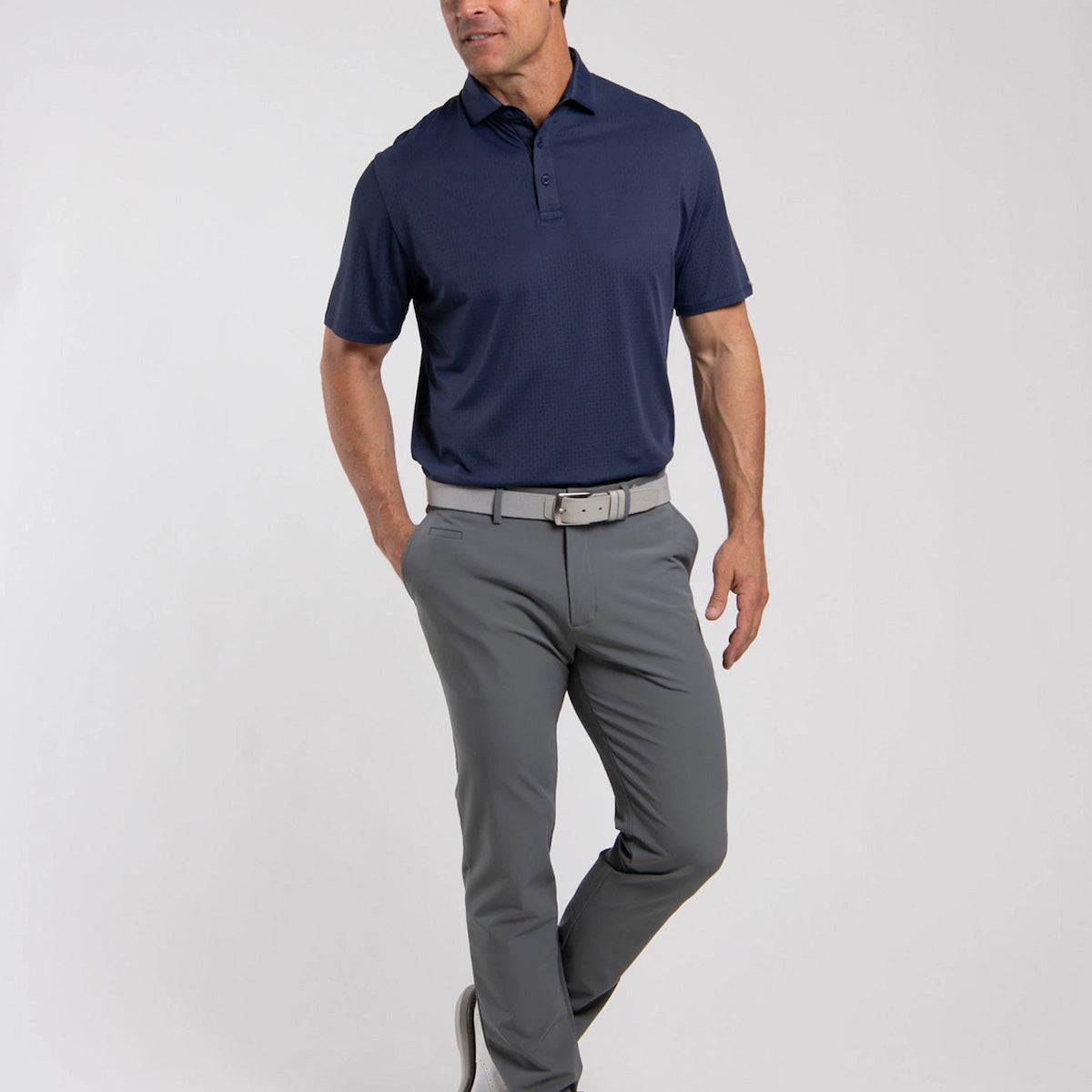 KJUS Men's Savin Structure Polo S/S