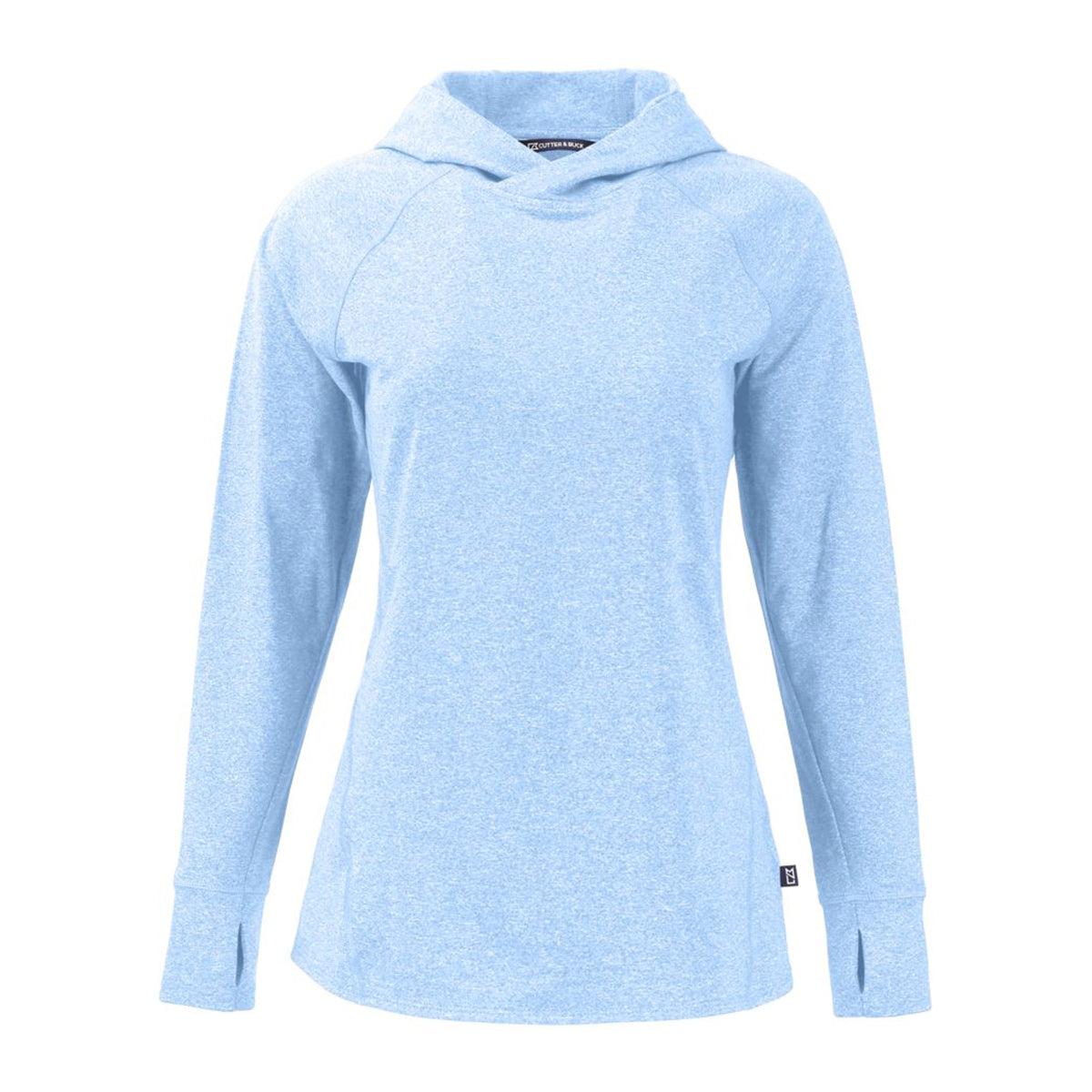 Cutter & Buck Women's Adapt Recycled Soft Knit Stretch Hooded Pullover