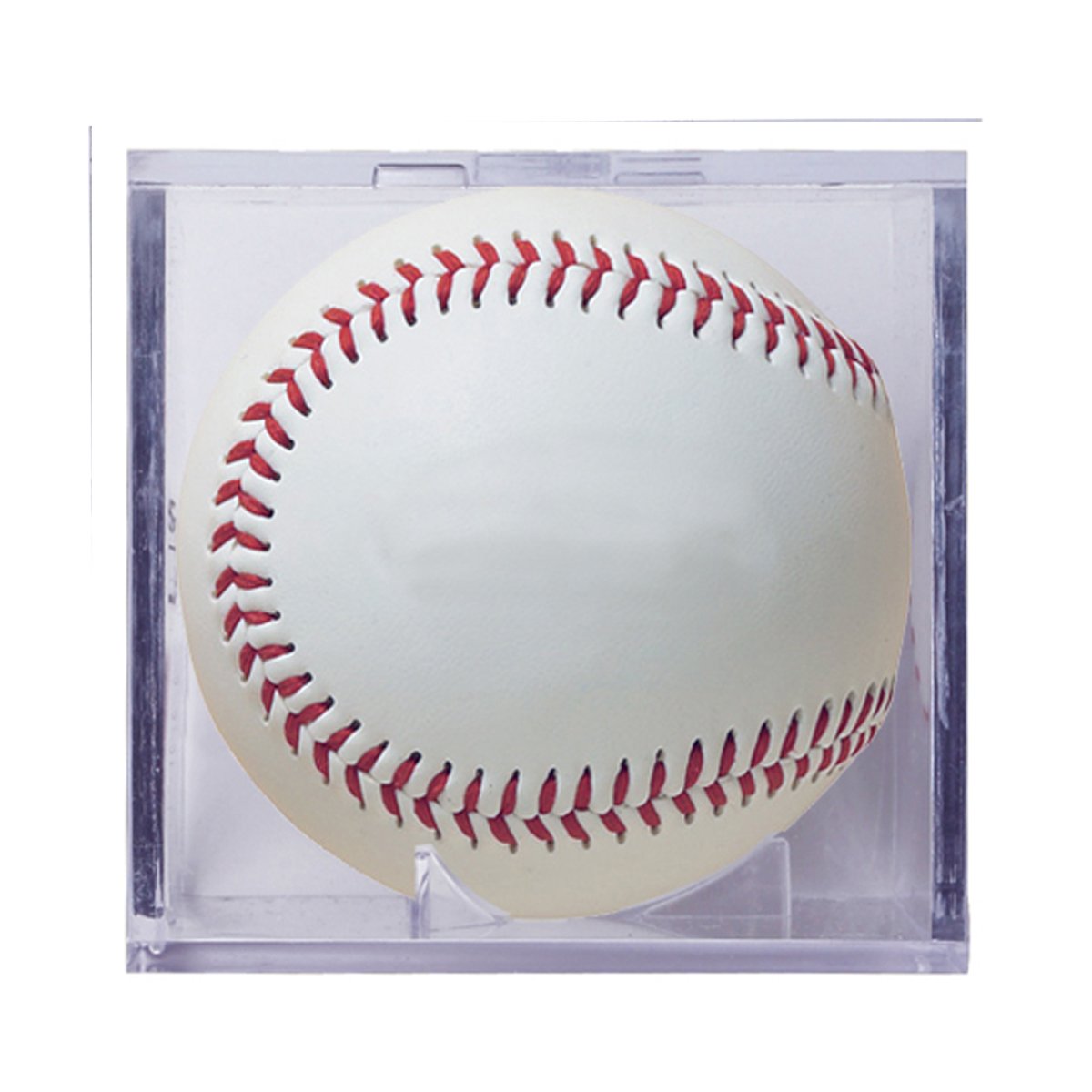 Baseball Cube Display In White Box