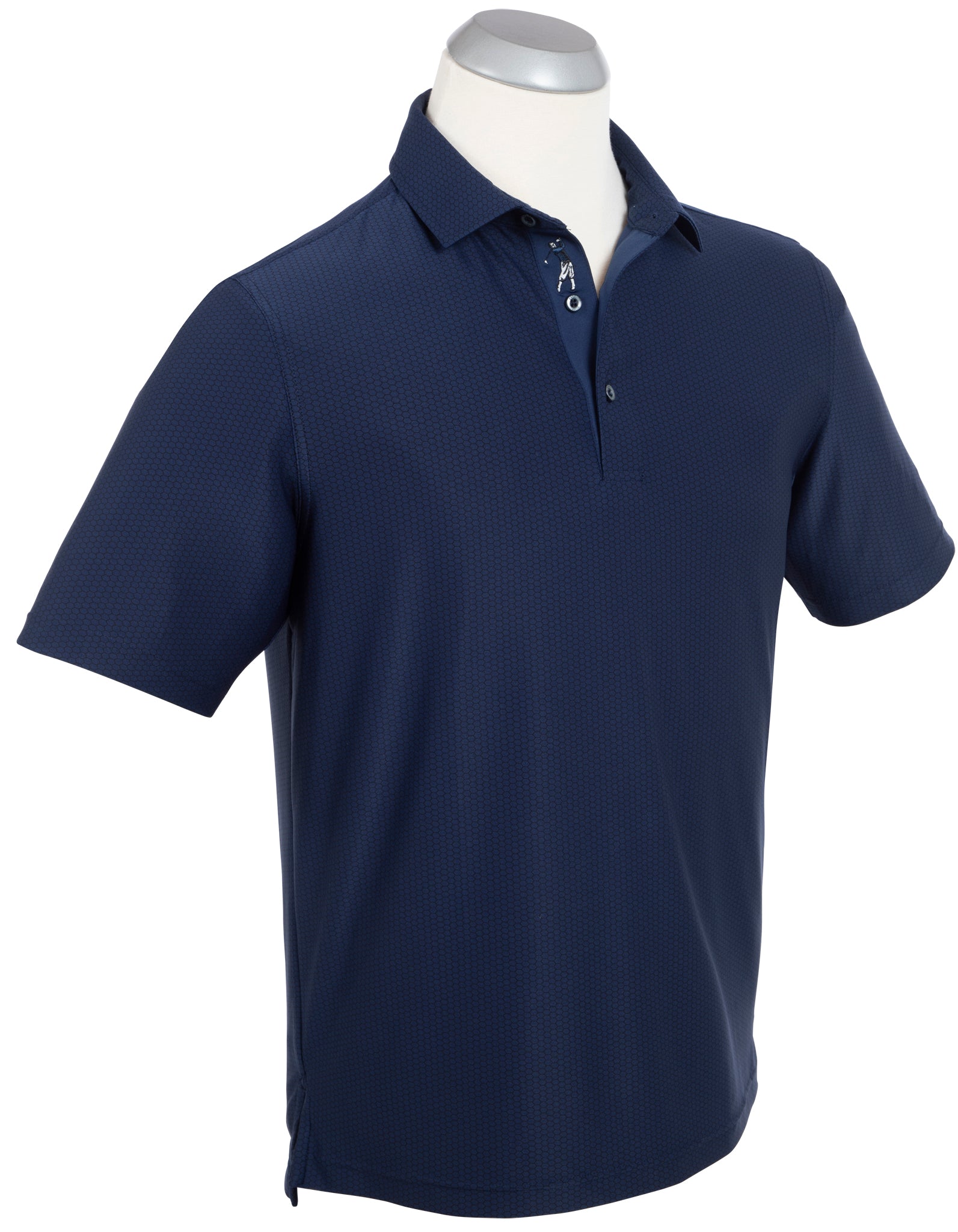 Bobby Jones Men's Performance Jersey Balata Print Polo