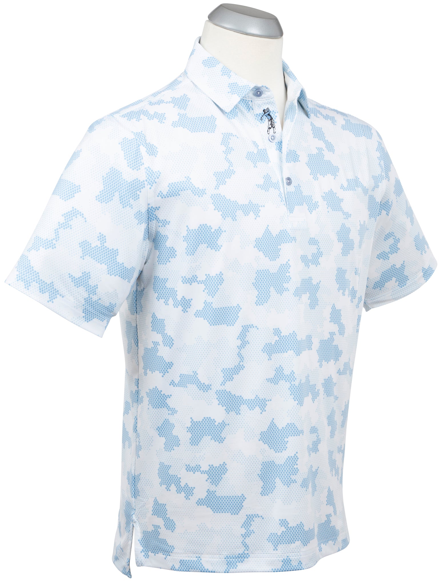 Bobby Jones Men's Armed Forces Print Polo Shirt