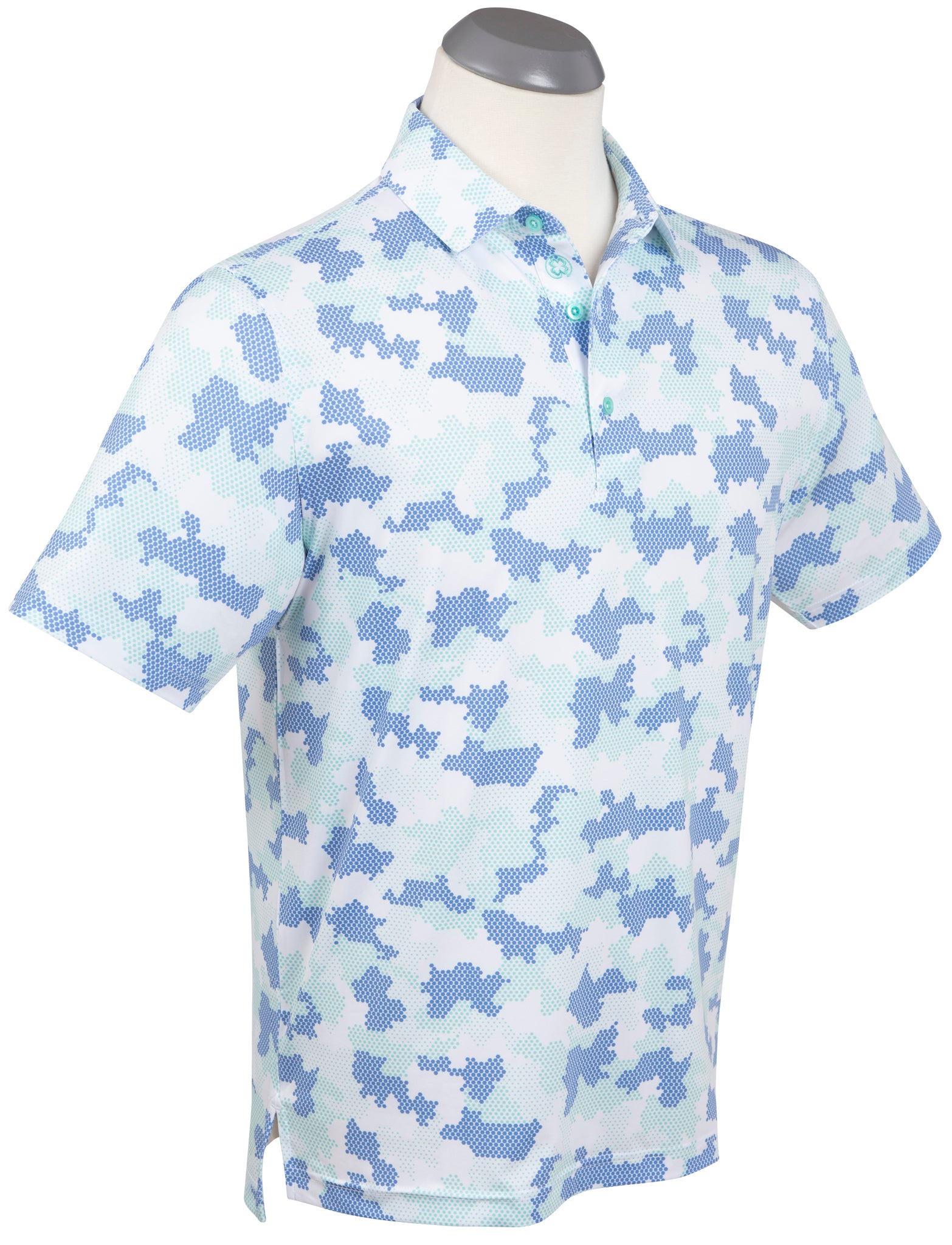 Bobby Jones Men's Armed Forces Print Polo Shirt