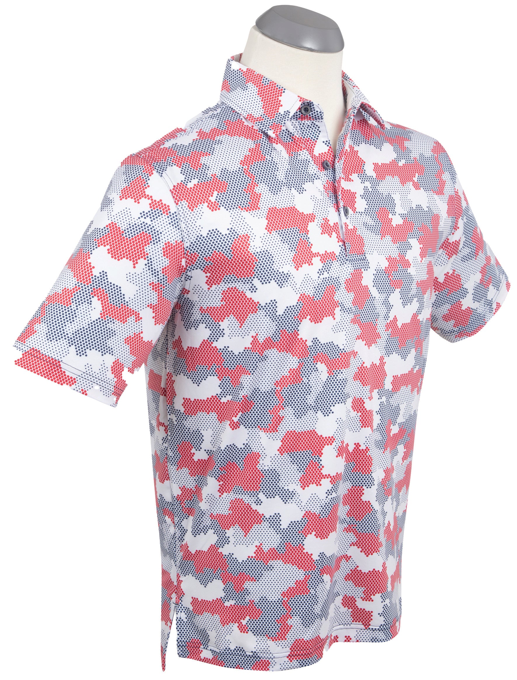 Bobby Jones Men's Armed Forces Print Polo Shirt