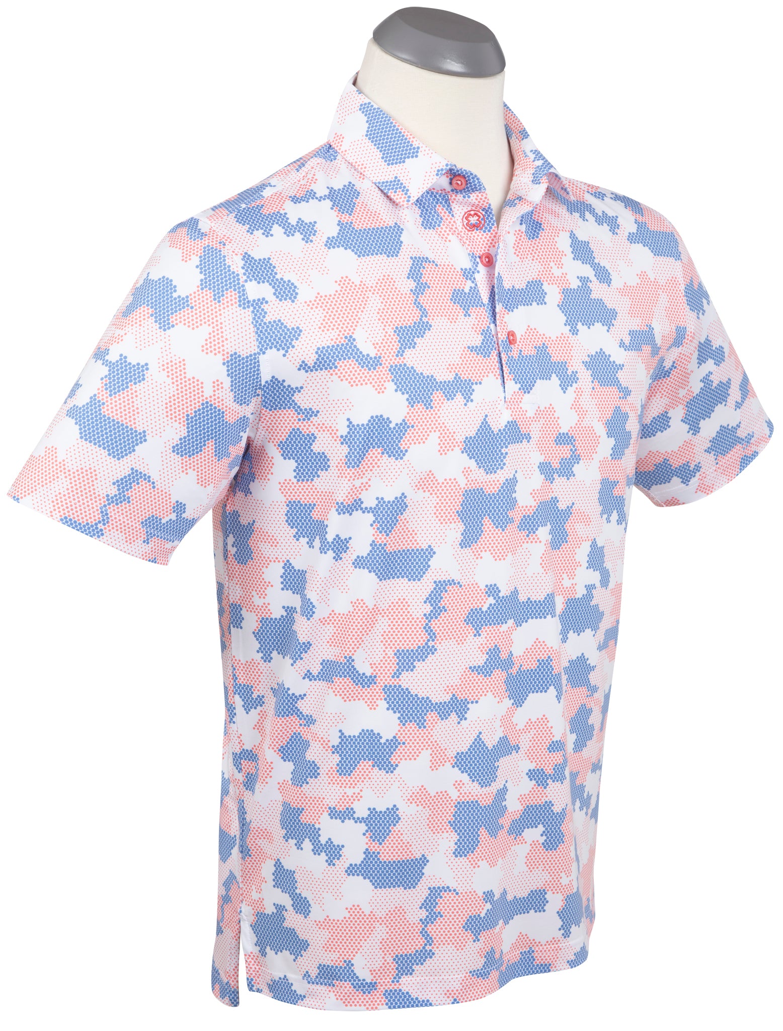 Bobby Jones Men's Armed Forces Print Polo Shirt