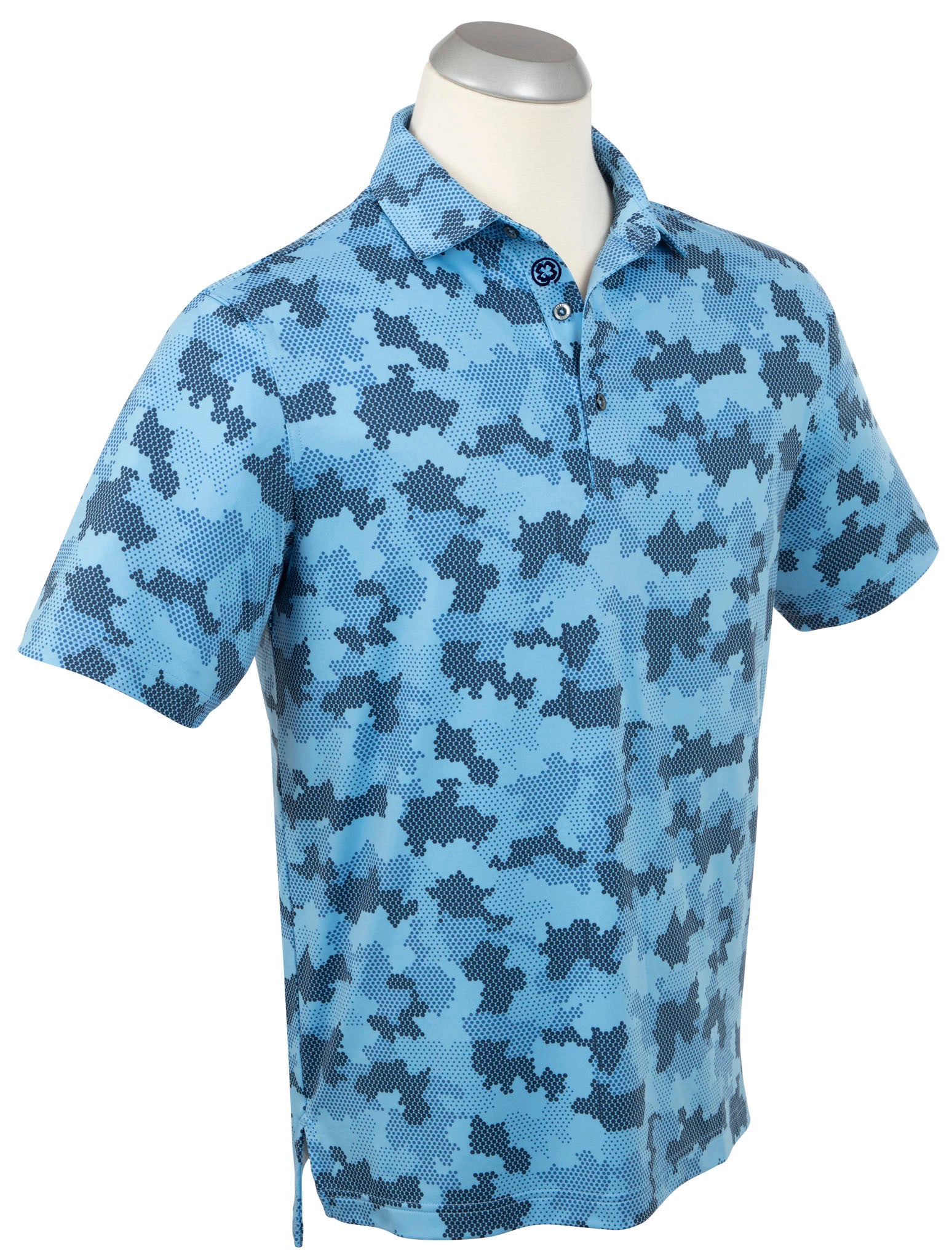 Bobby Jones Men's Armed Forces Print Polo Shirt
