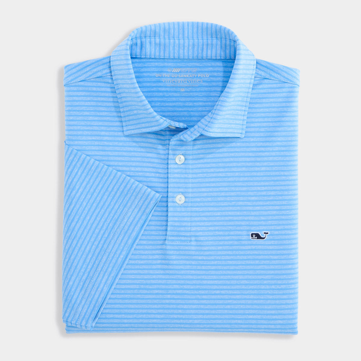 Vineyard Vines Men's Bradley Stripe Sankaty Performance Polo