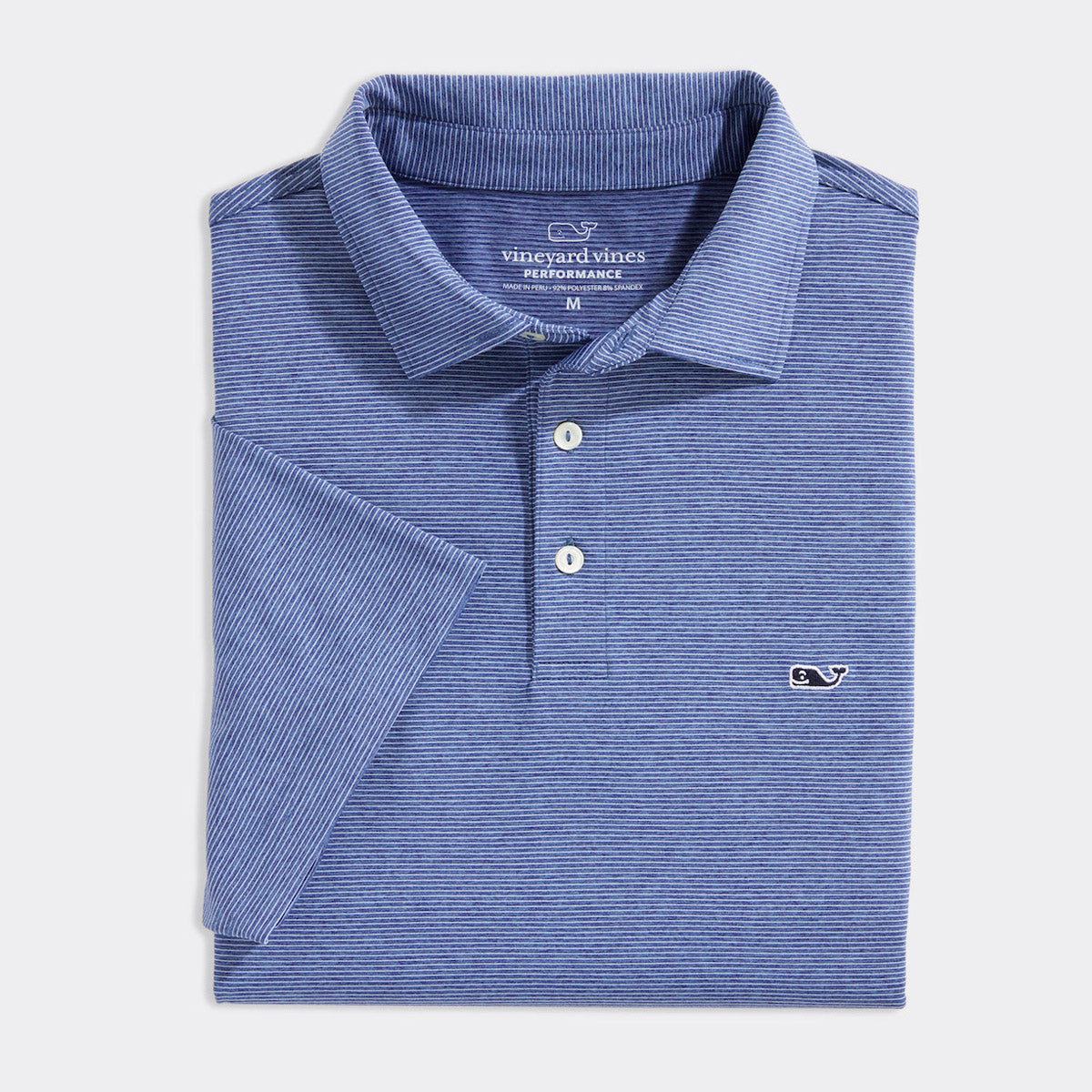 Vineyard Vines Men's St. Jean Stripe Sankaty Performance Polo