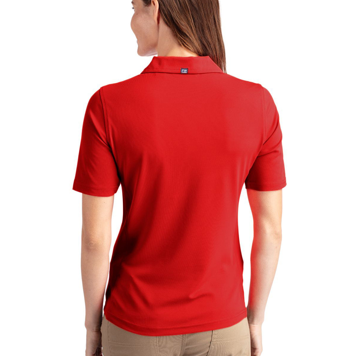 Cutter & Buck Women's Virtue Recycled Featherlight Pique Polo
