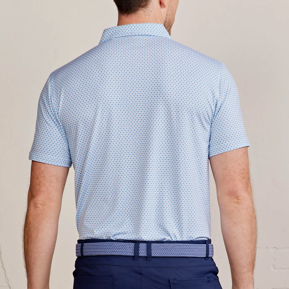 tasc Men's Cloud Intersection Polo