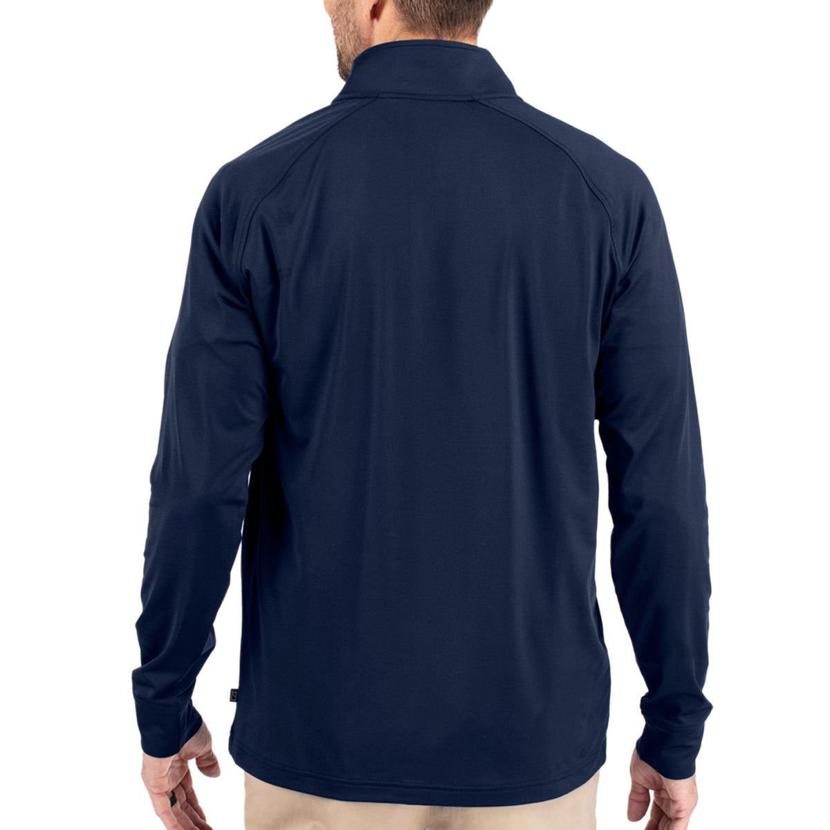 Cutter & Buck Adapt Recycled Soft Knit Stretch Mens Quarter Zip Pullover