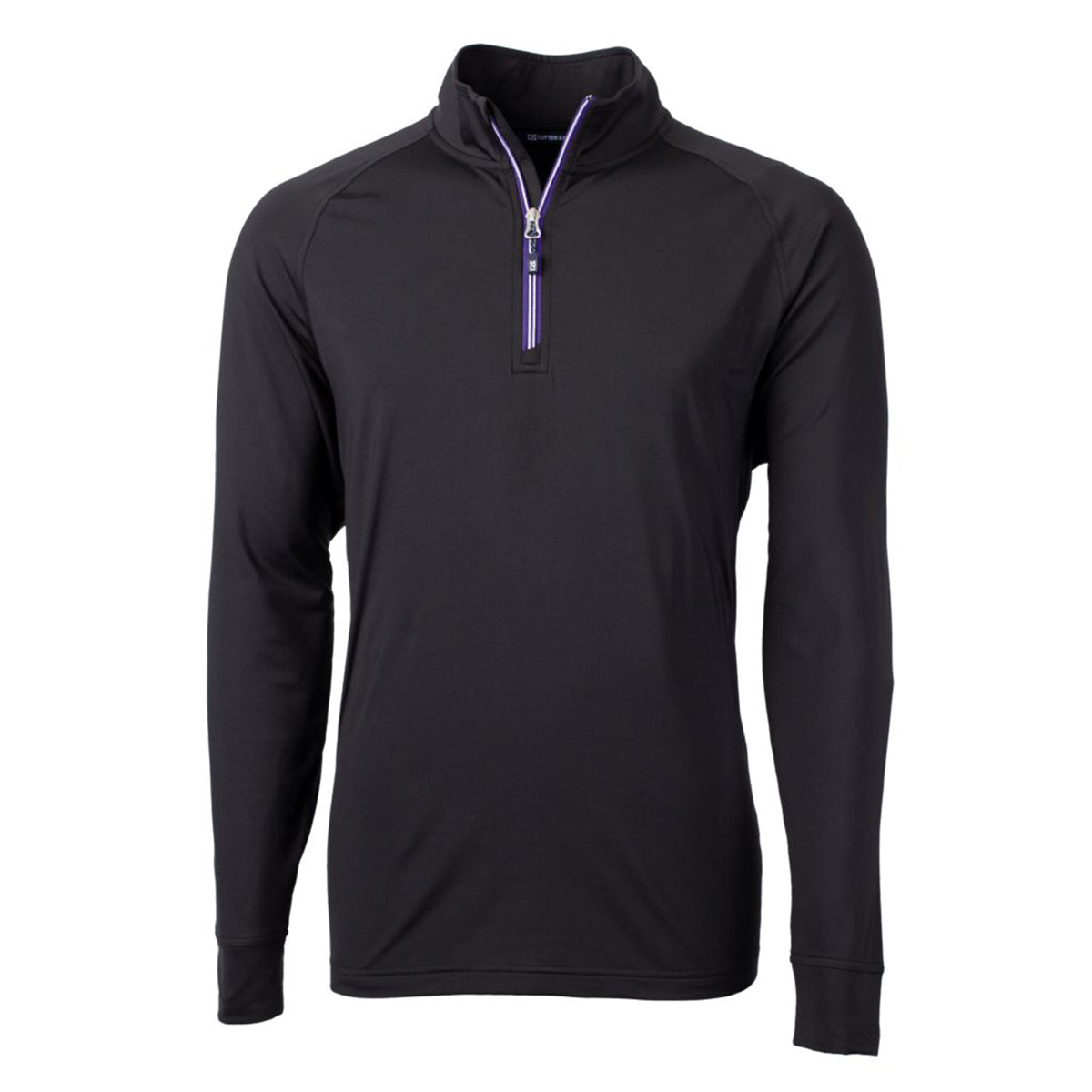 Cutter & Buck Adapt Recycled Soft Knit Stretch Mens Quarter Zip Pullover