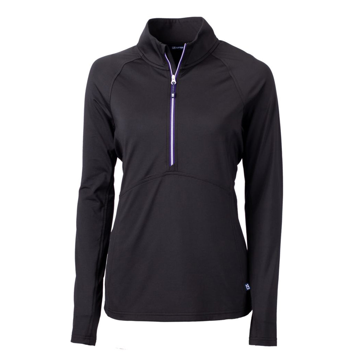 Cutter & Buck Women's Adapt Recycled Soft Knit Stretch Half-Zip Pullover
