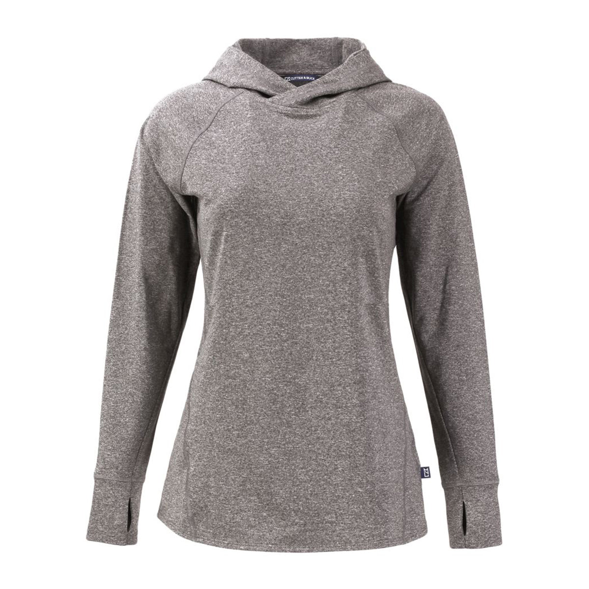 Cutter & Buck Women's Adapt Recycled Soft Knit Stretch Hooded Pullover