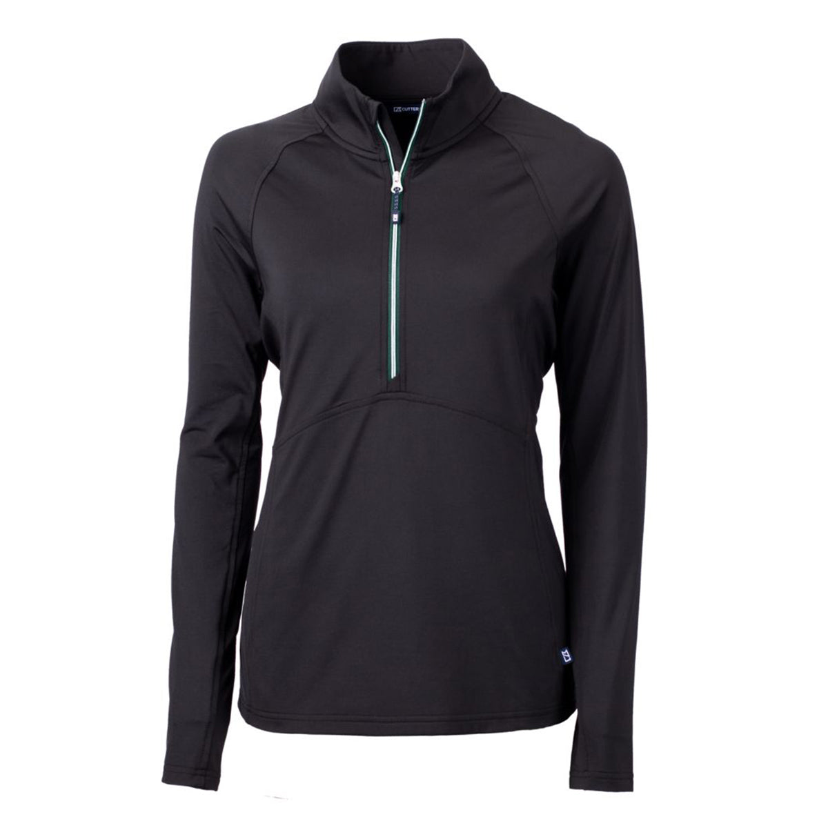 Cutter & Buck Women's Adapt Recycled Soft Knit Stretch Half-Zip Pullover