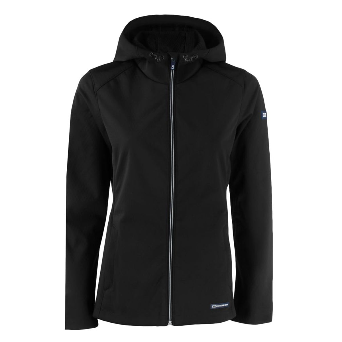 Cutter & Buck Women's Evoke Recycled Honeycomb Fleece Full-Zip Hooded Jacket