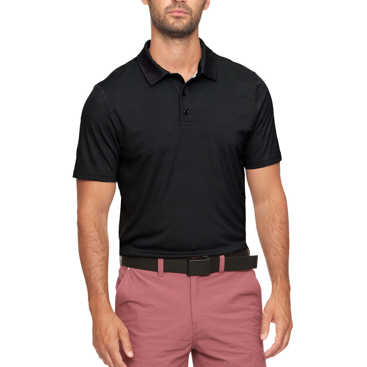Flag & Anthem Men's SS Solid Performance Polo