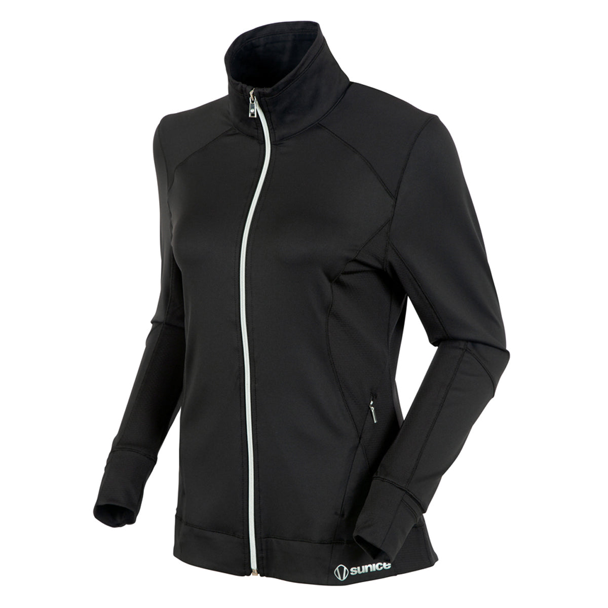 Sunice Women's Elena Lightweight Thermal Stretch Full-Zip Jacket
