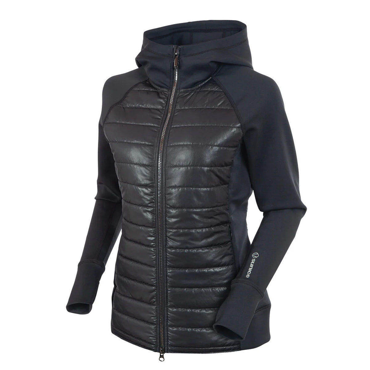 Sunice Women's Lola Thermal Hybrid Hooded Jacket