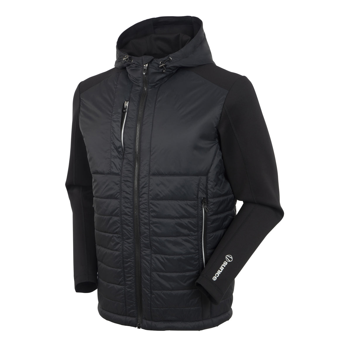 Sunice Men's Hamilton Thermal Hybrid Hooded Jacket