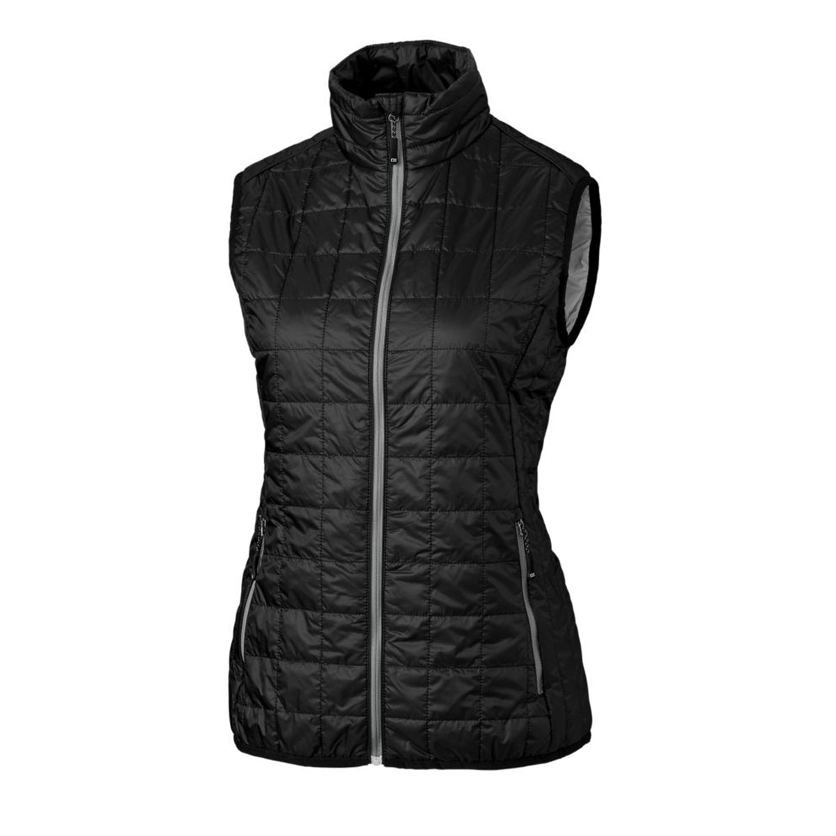 Cutter & Buck Women's Rainier Recycled Insulated Puffer Full Zip Vest