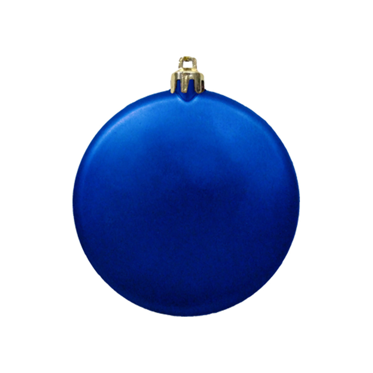 3" Satin Finish Flat Shatterproof Ornament