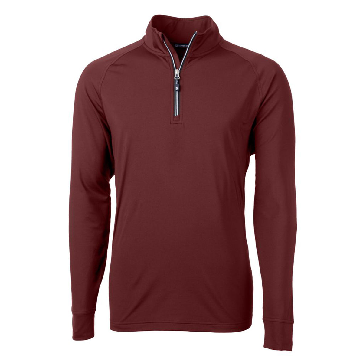 Cutter & Buck Adapt Recycled Soft Knit Stretch Mens Quarter Zip Pullover
