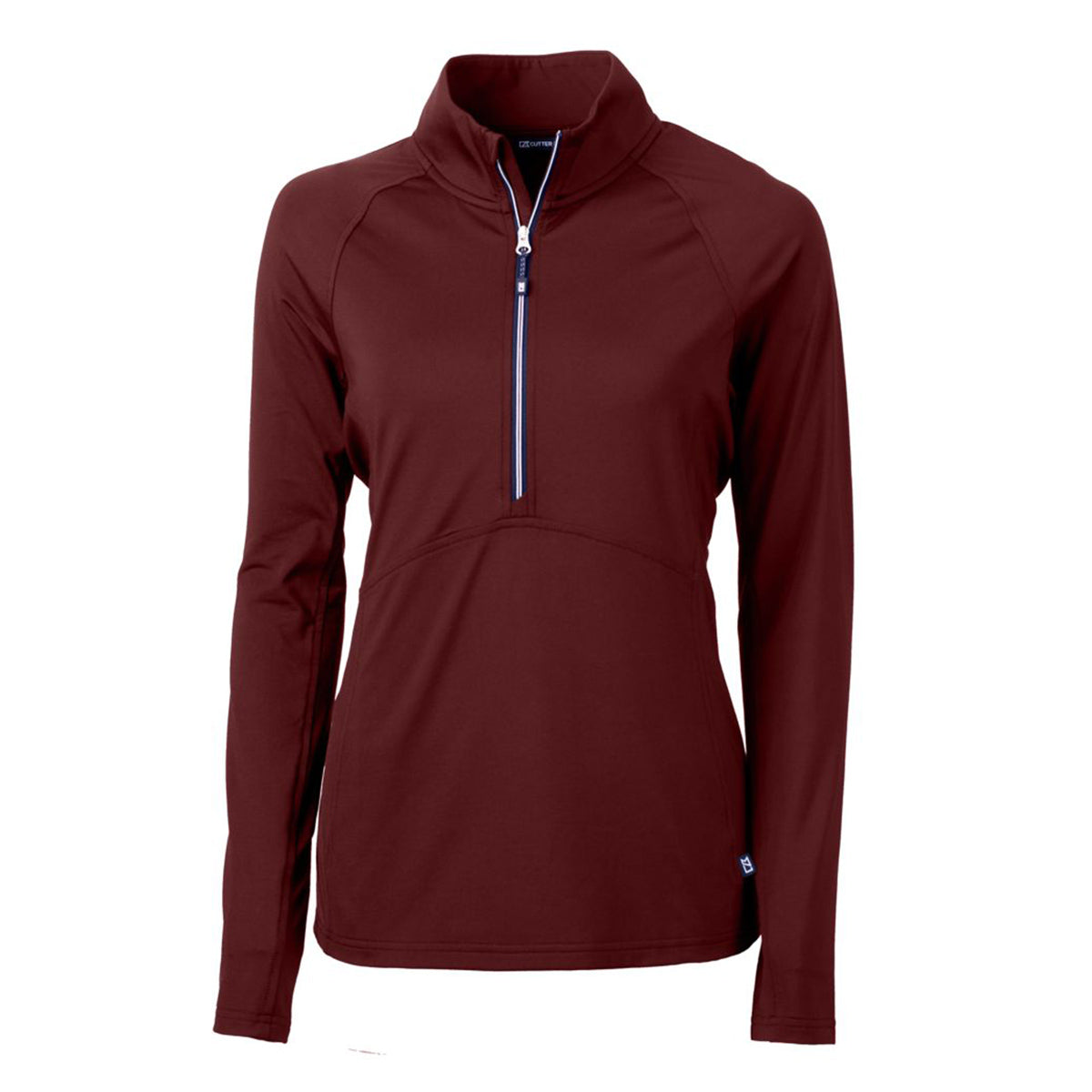 Cutter & Buck Women's Adapt Recycled Soft Knit Stretch Half-Zip Pullover