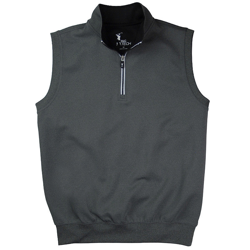 Fairway & Greene Men's Caves Tech Quarter-Zip Vest